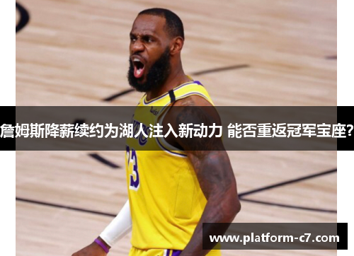 詹姆斯降薪续约为湖人注入新动力 能否重返冠军宝座？