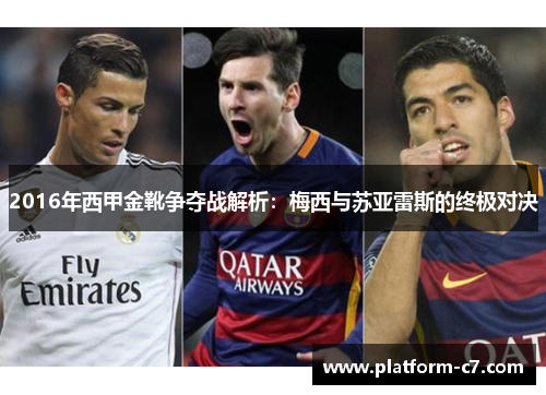 2016年西甲金靴争夺战解析：梅西与苏亚雷斯的终极对决
